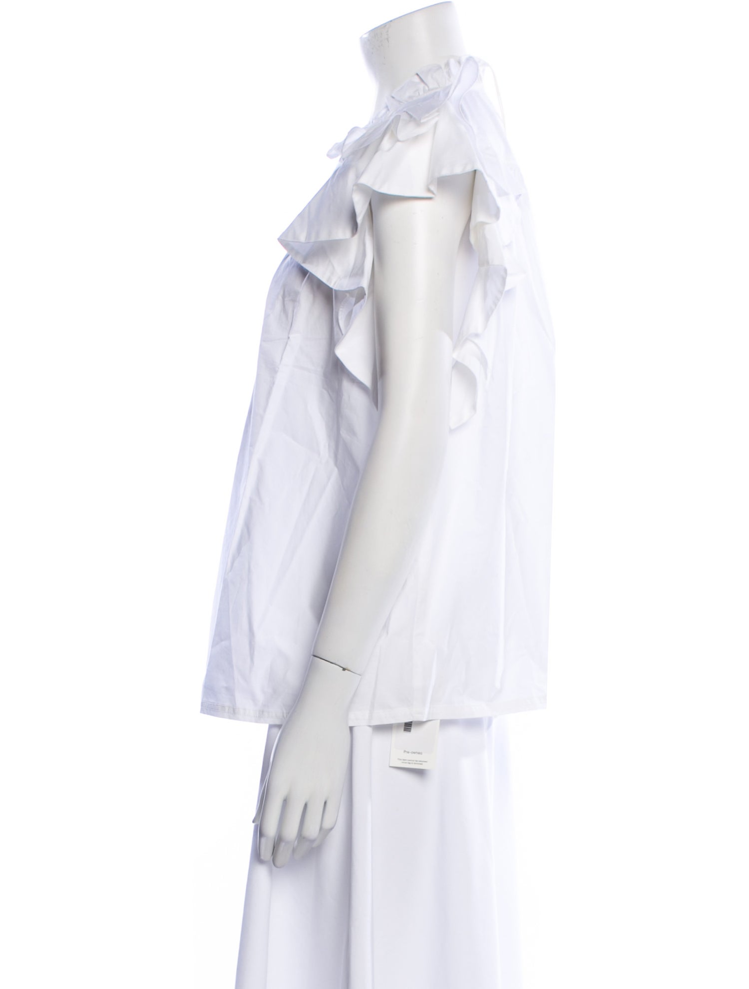 Ulla Johnson Mock Neck Short Sleeve Blouse w/ Tags