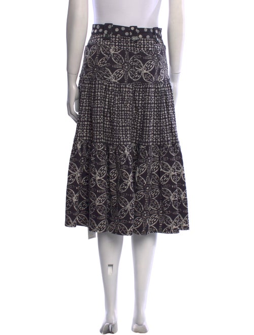 Ulla Johnson Printed Midi Length Skirt