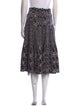 Ulla Johnson Printed Midi Length Skirt