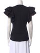 Ulla Johnson Crew Neck Short Sleeve T-Shirt