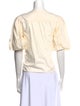 Ulla Johnson Crew Neck Short Sleeve Blouse