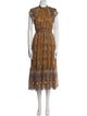 Ulla Johnson Silk Midi Length Dress