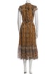 Ulla Johnson Silk Midi Length Dress