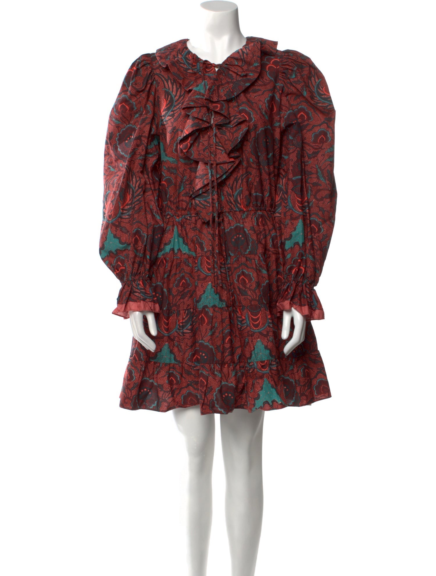 Ulla Johnson Paisley Print Mini Dress
