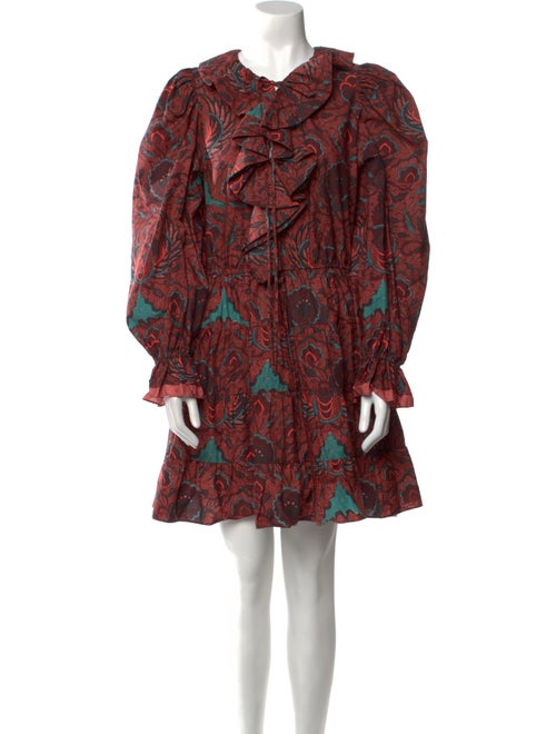 Ulla Johnson Paisley Print Mini Dress