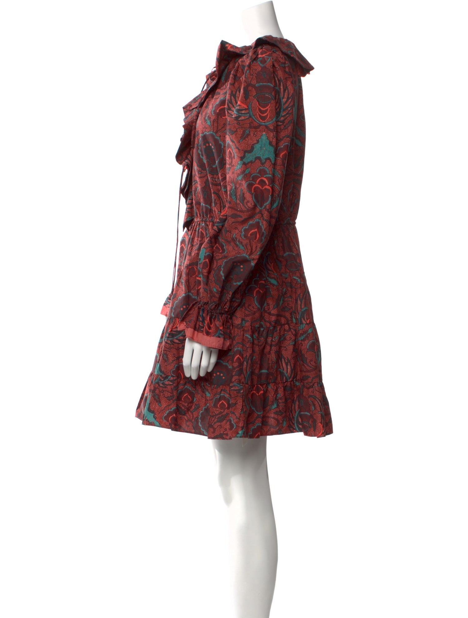 Ulla Johnson Paisley Print Mini Dress