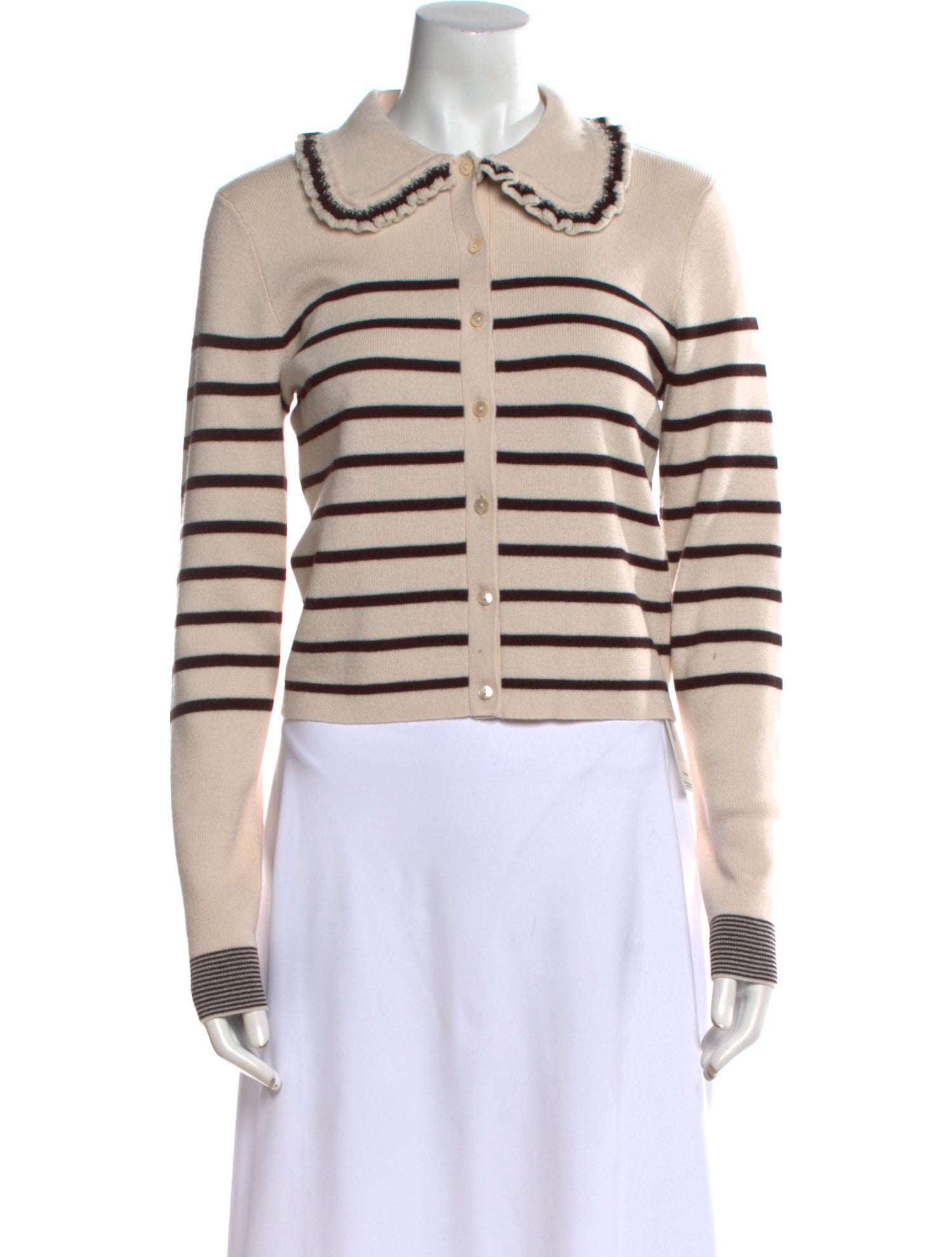 Ulla Johnson Merino Wool Striped Sweater w/ Tags