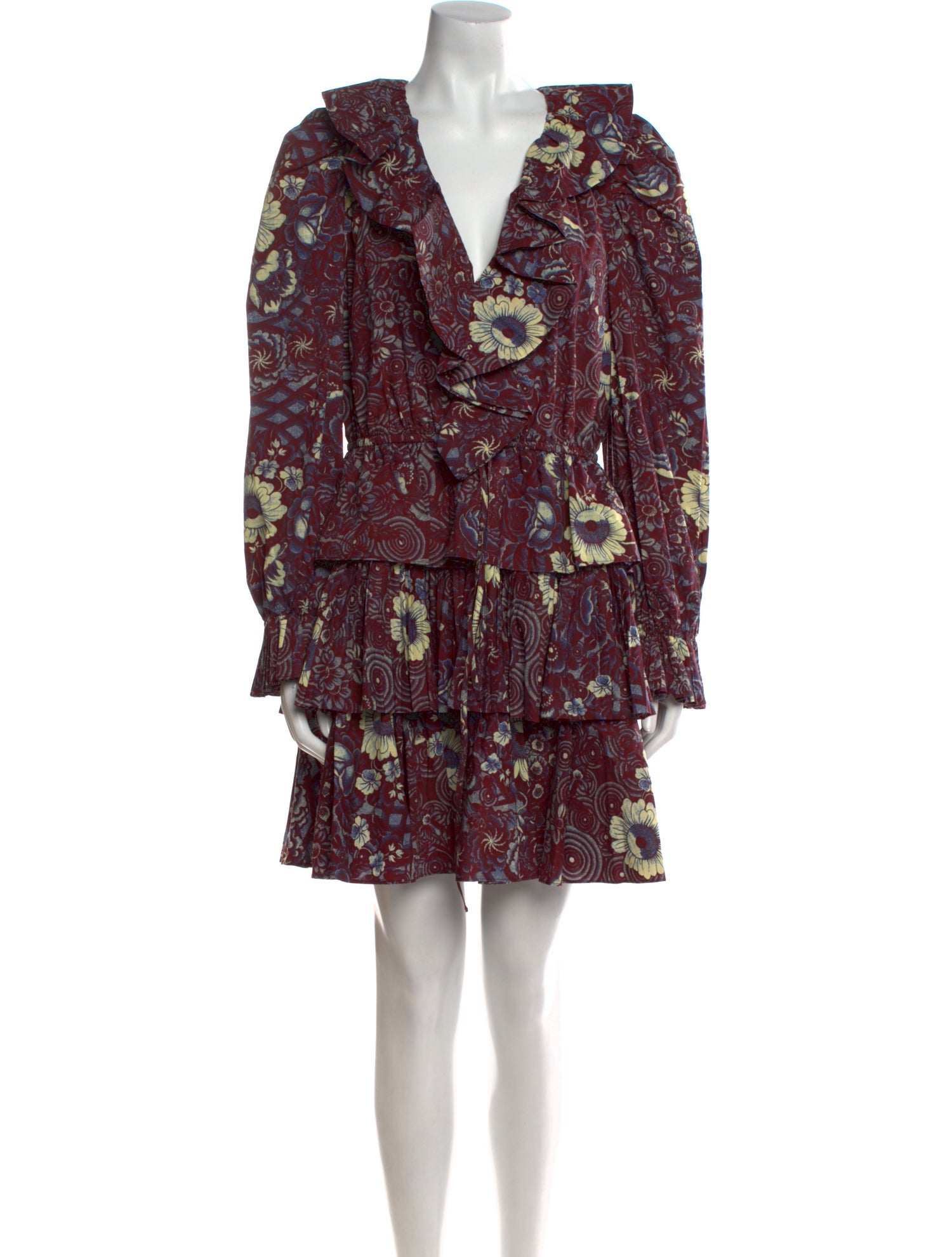 Ulla Johnson Paisley Print Mini Dress