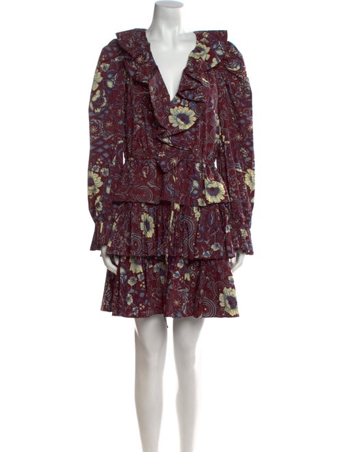 Ulla Johnson Paisley Print Mini Dress