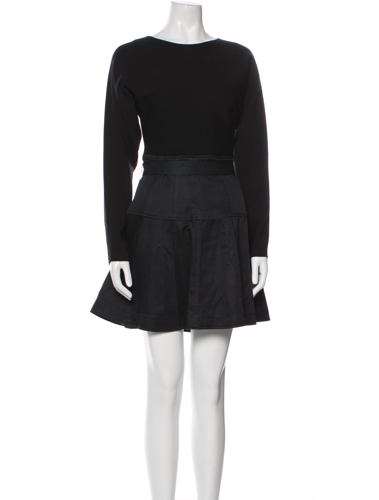 Ulla Johnson Bateau Neckline Mini Dress