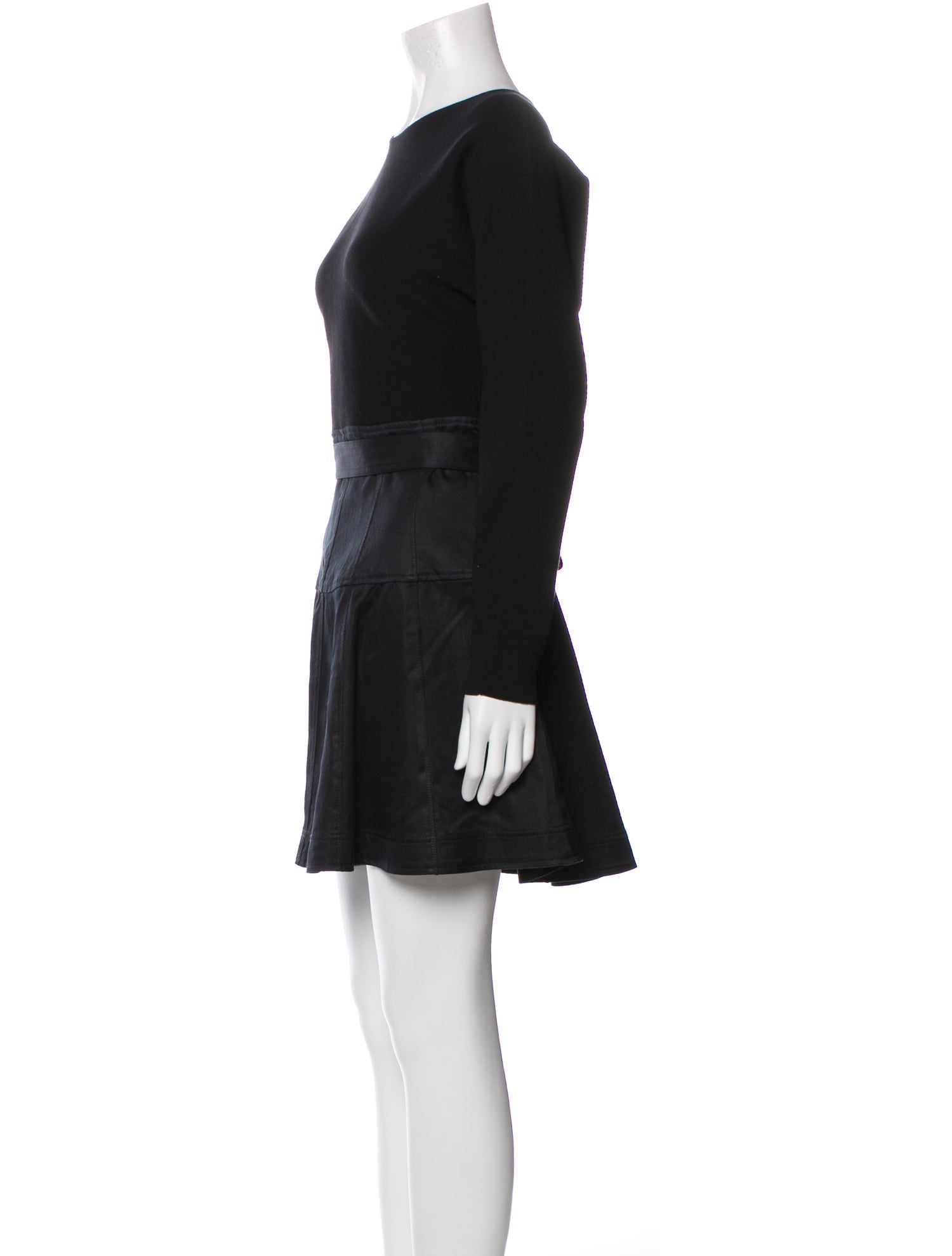 Ulla Johnson Bateau Neckline Mini Dress