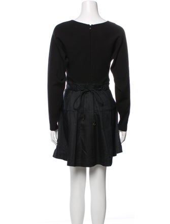 Ulla Johnson Bateau Neckline Mini Dress