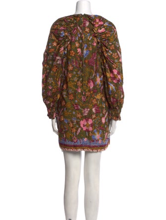 Ulla Johnson Floral Print Mini Dress