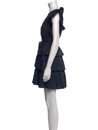 Ulla Johnson V-Neck Mini Dress