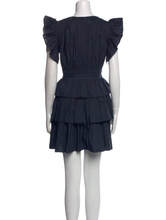 Ulla Johnson V-Neck Mini Dress