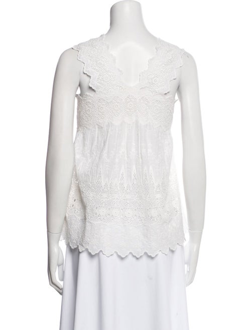 Ulla Johnson V-Neck Sleeveless Blouse