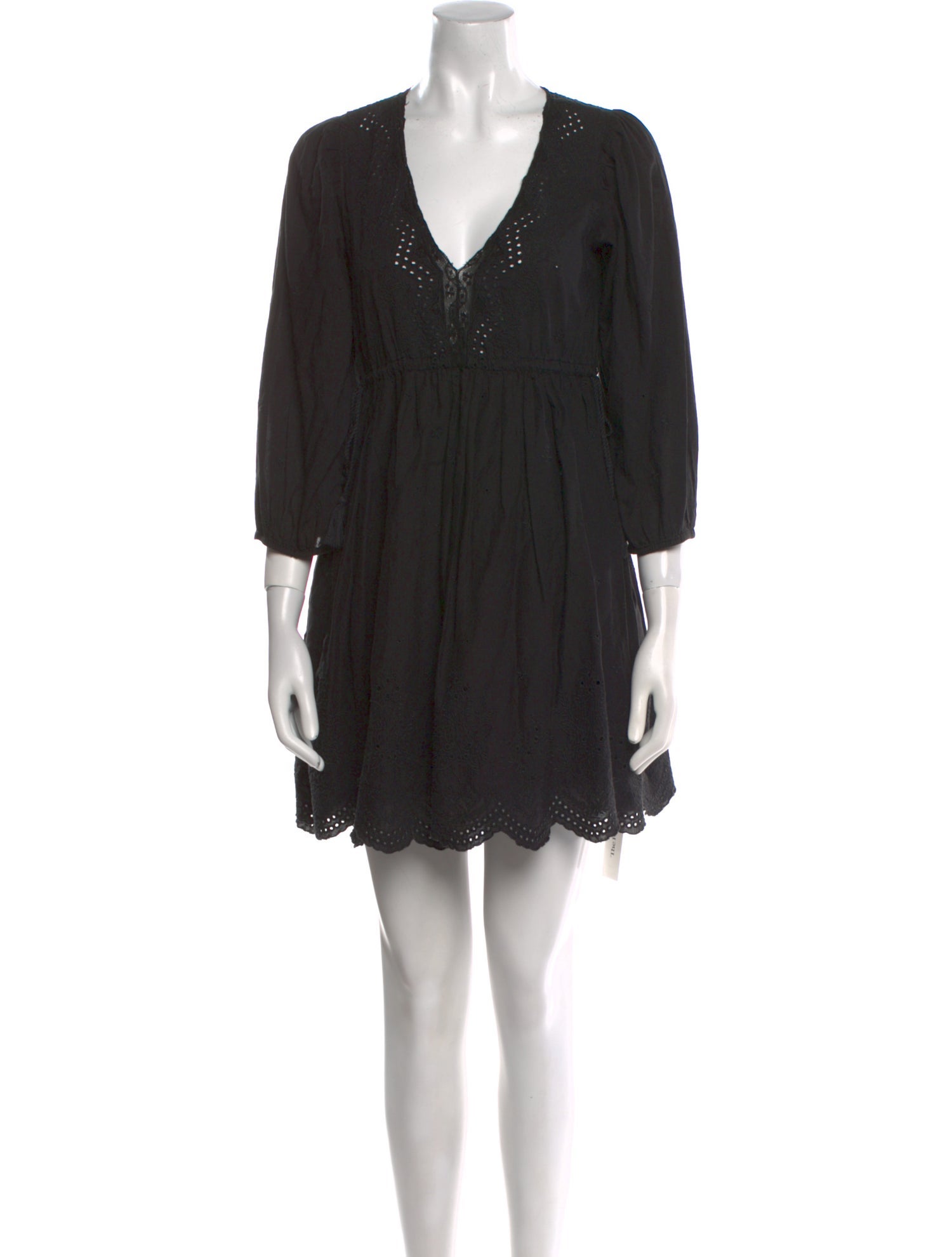 Ulla Johnson V-Neck Mini Dress