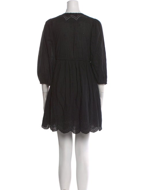 Ulla Johnson V-Neck Mini Dress