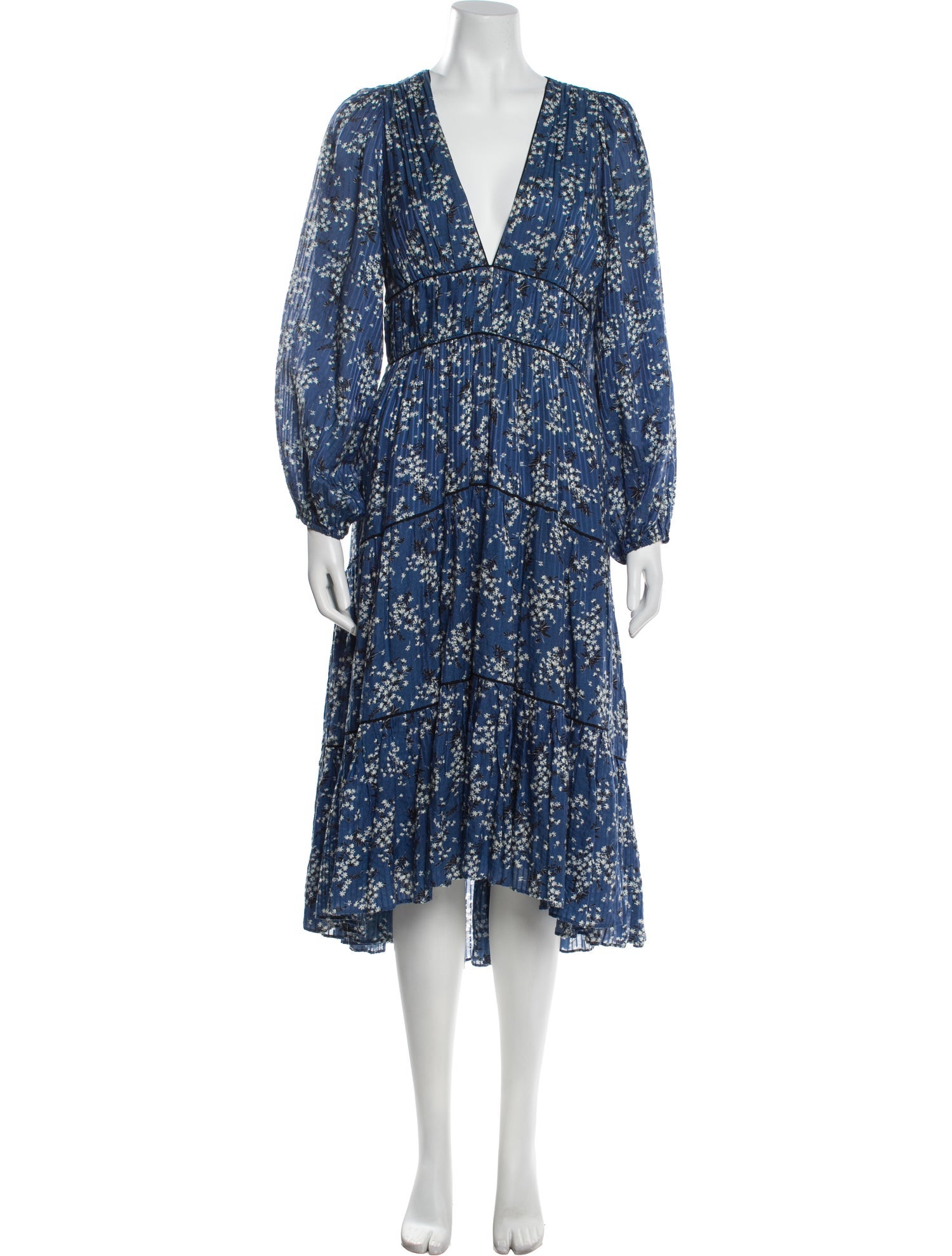 Ulla Johnson Floral Print Long Dress