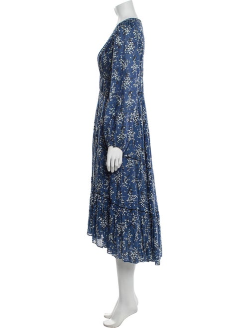 Ulla Johnson Floral Print Long Dress