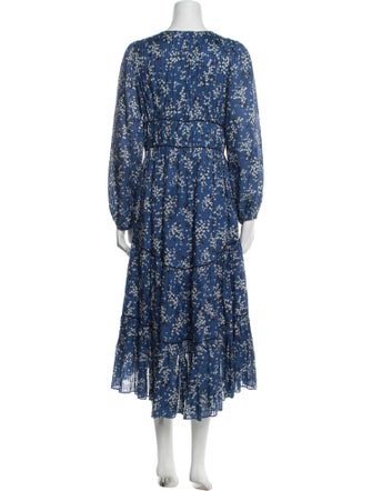 Ulla Johnson Floral Print Long Dress
