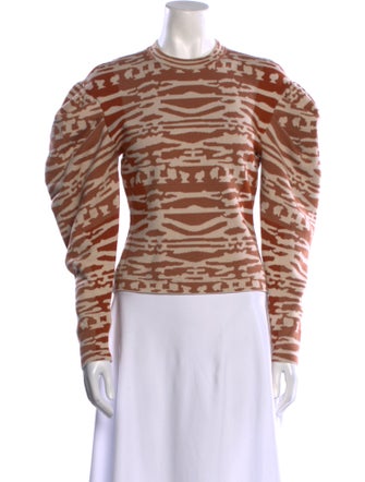 Ulla Johnson Wool Printed Sweater