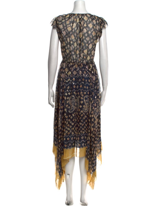 Ulla Johnson Silk Midi Length Dress