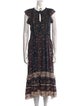Ulla Johnson Silk Midi Length Dress