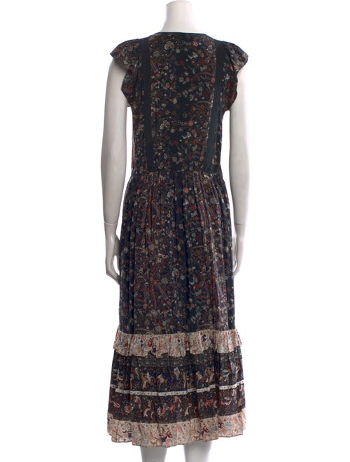 Ulla Johnson Silk Midi Length Dress