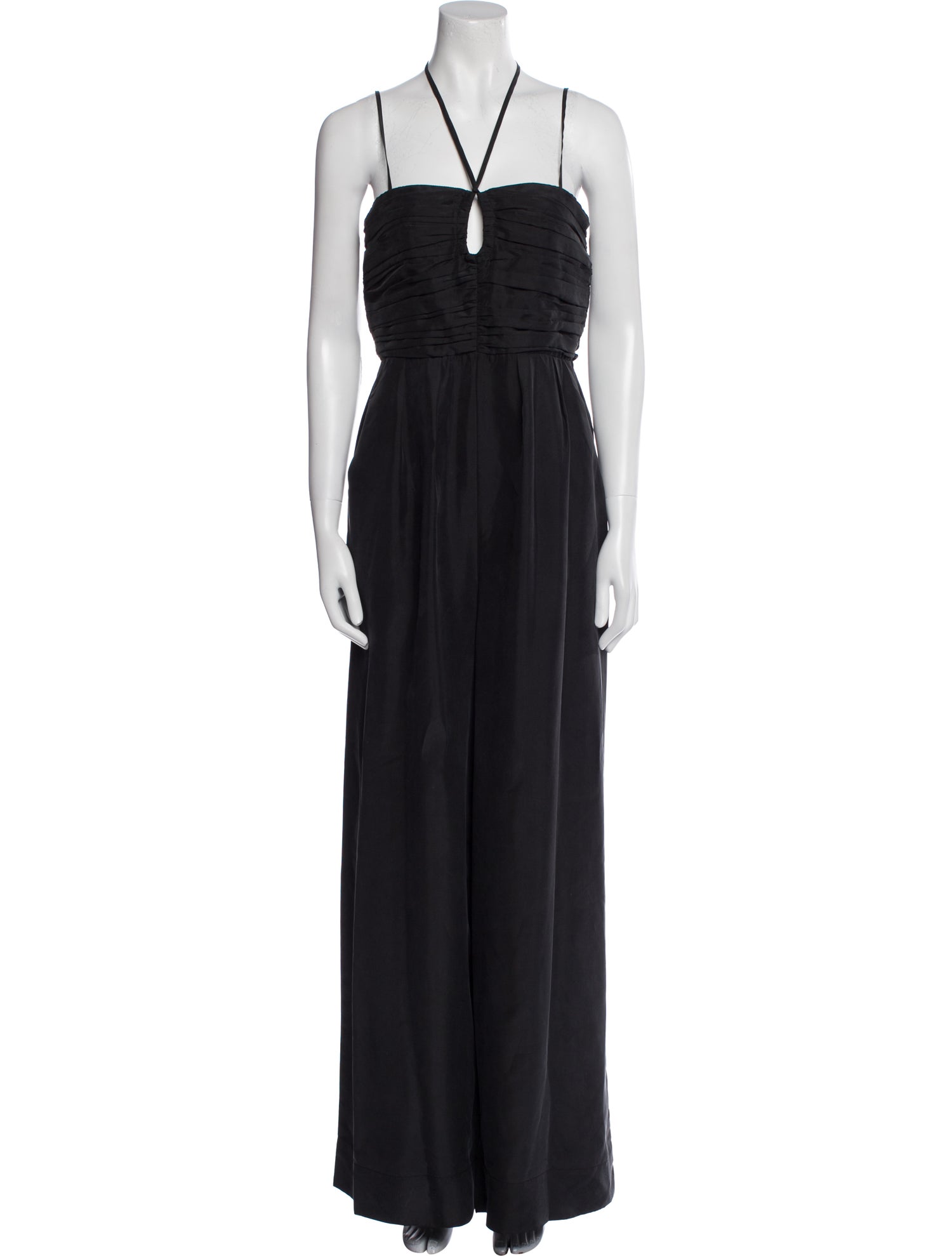 Ulla Johnson Silk Square Neckline Jumpsuit