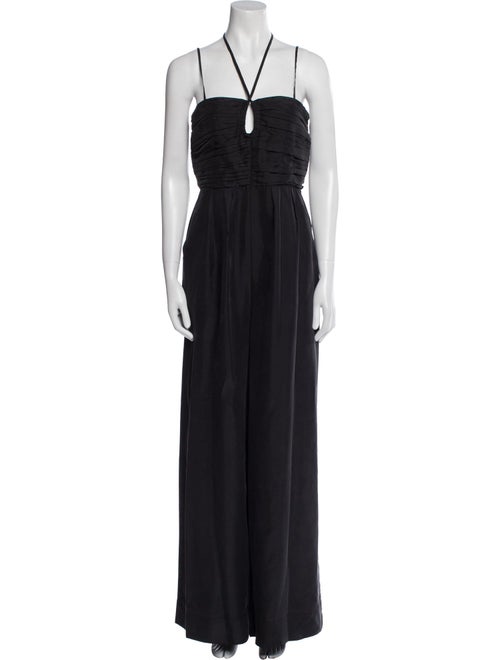 Ulla Johnson Silk Square Neckline Jumpsuit