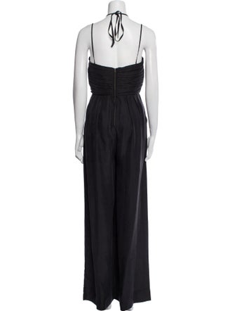 Ulla Johnson Silk Square Neckline Jumpsuit