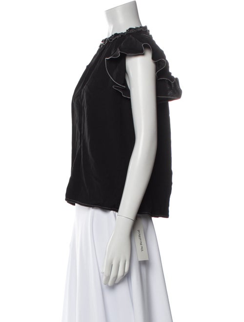 Ulla Johnson Crew Neck Sleeveless Blouse