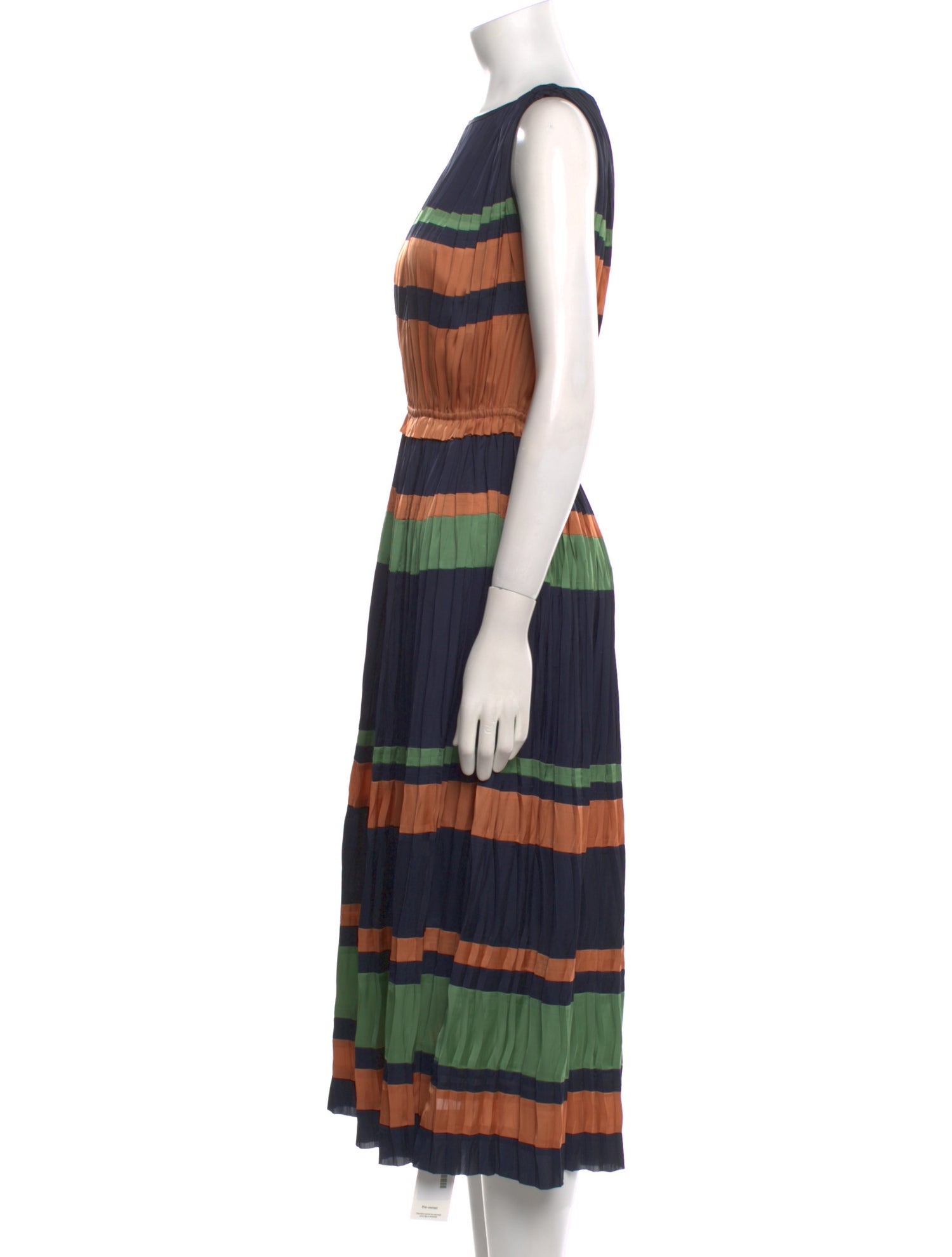 Ulla Johnson Striped Midi Length Dress