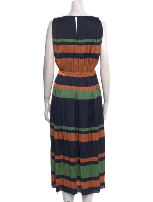 Ulla Johnson Striped Midi Length Dress