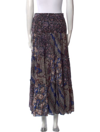 Ulla Johnson Printed Midi Length Skirt
