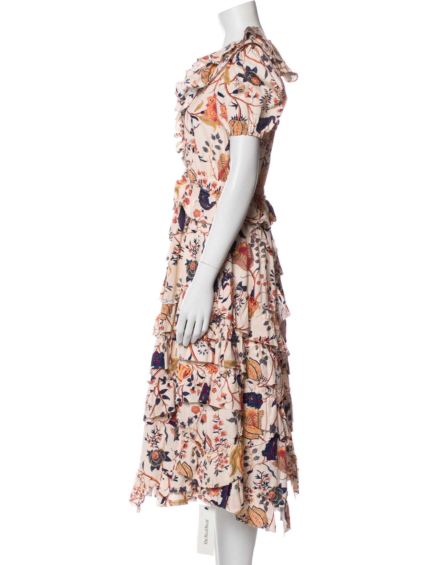Ulla Johnson Floral Print Long Dress
