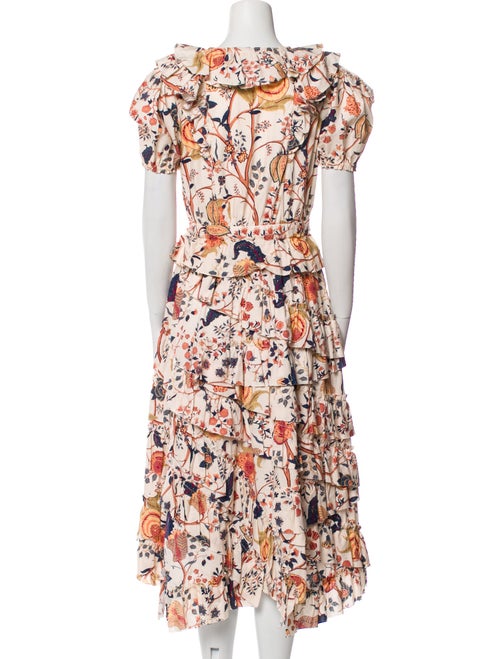 Ulla Johnson Floral Print Long Dress