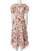 Ulla Johnson Floral Print Long Dress