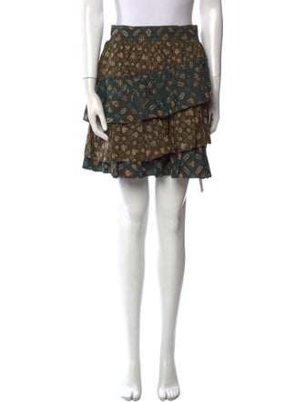 Ulla Johnson Printed Mini Skirt