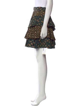 Ulla Johnson Printed Mini Skirt