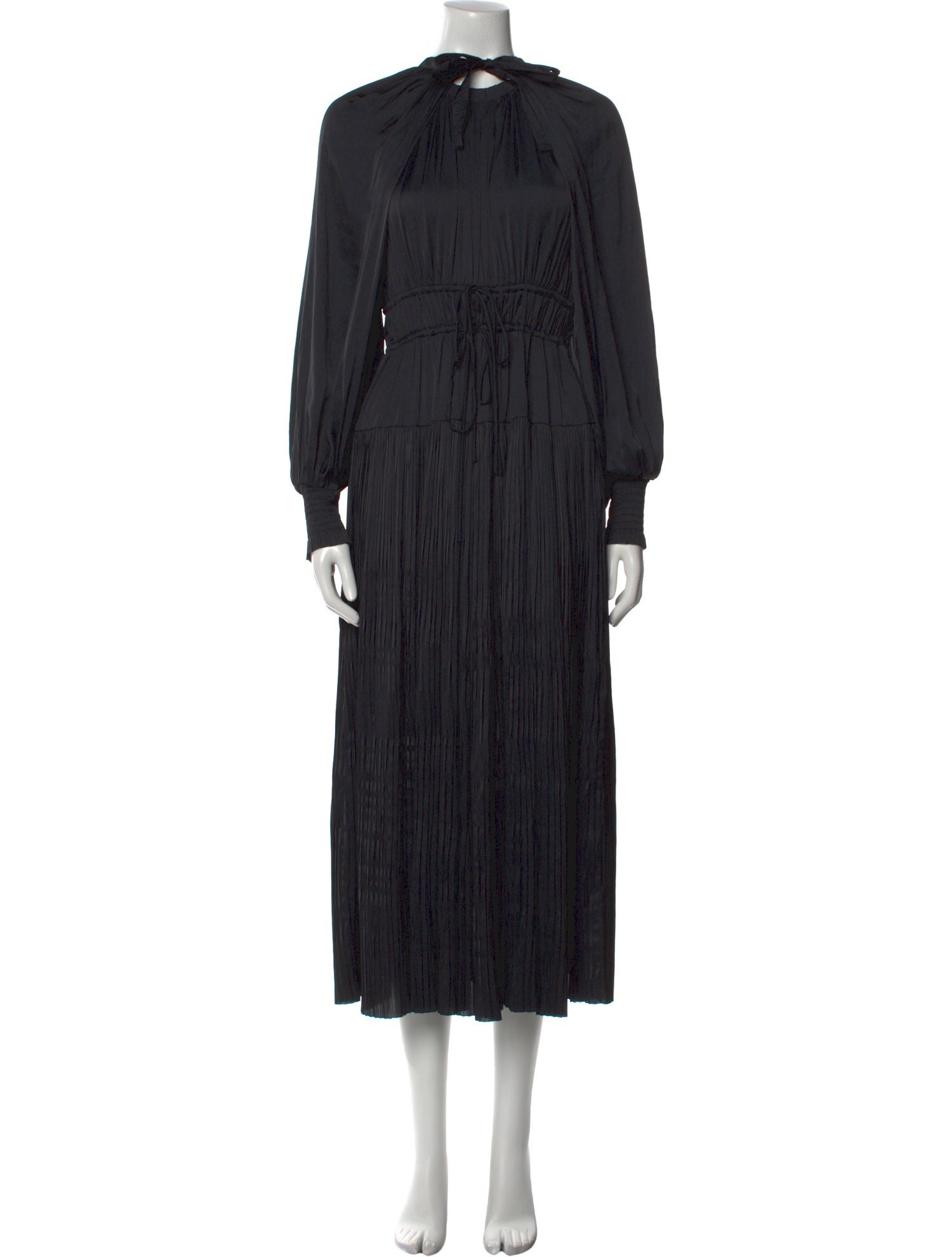 Ulla Johnson Tie Neck Long Dress