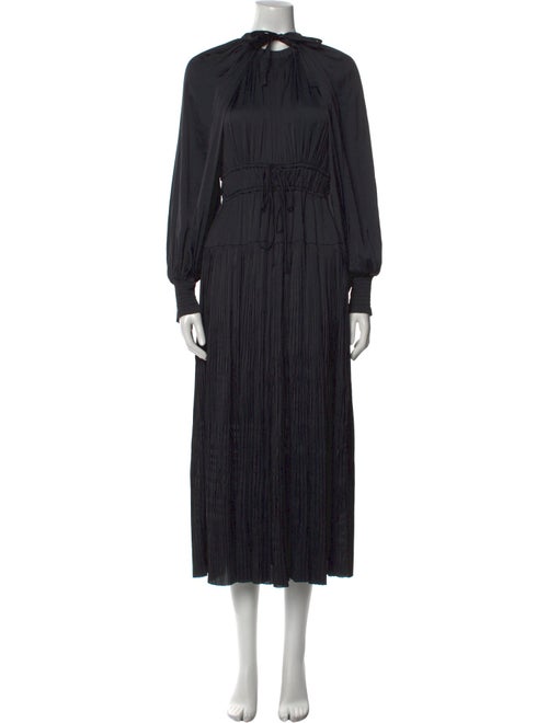 Ulla Johnson Tie Neck Long Dress