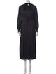 Ulla Johnson Tie Neck Long Dress
