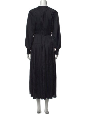 Ulla Johnson Tie Neck Long Dress