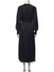Ulla Johnson Tie Neck Long Dress