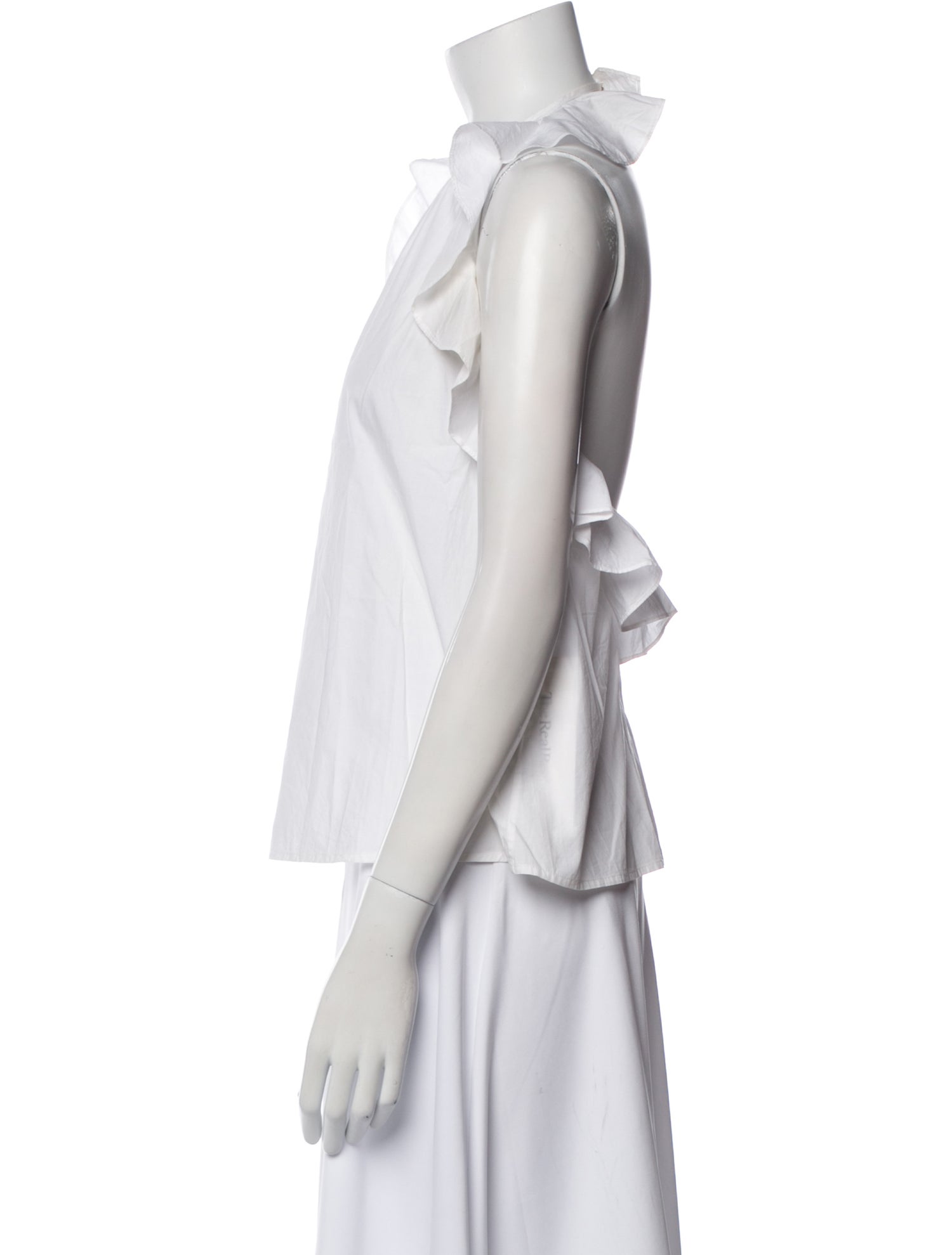 Ulla Johnson Crew Neck Sleeveless Blouse