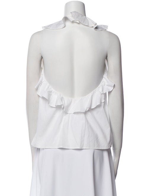 Ulla Johnson Crew Neck Sleeveless Blouse