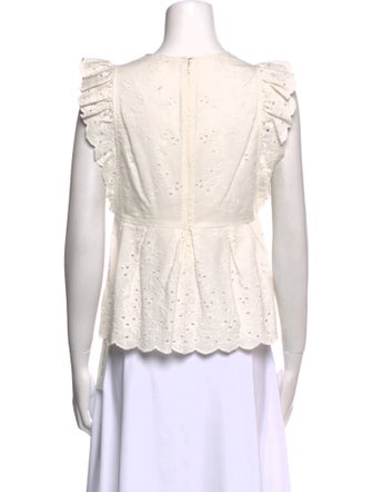 Ulla Johnson V-Neck Sleeveless Top