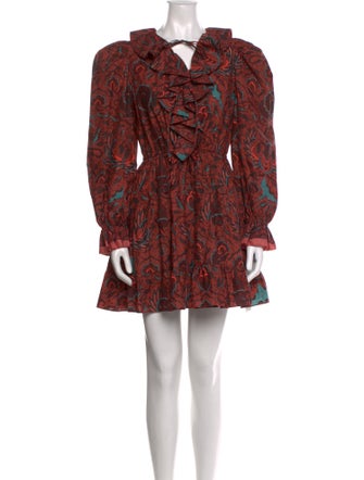 Ulla Johnson Printed Mini Dress